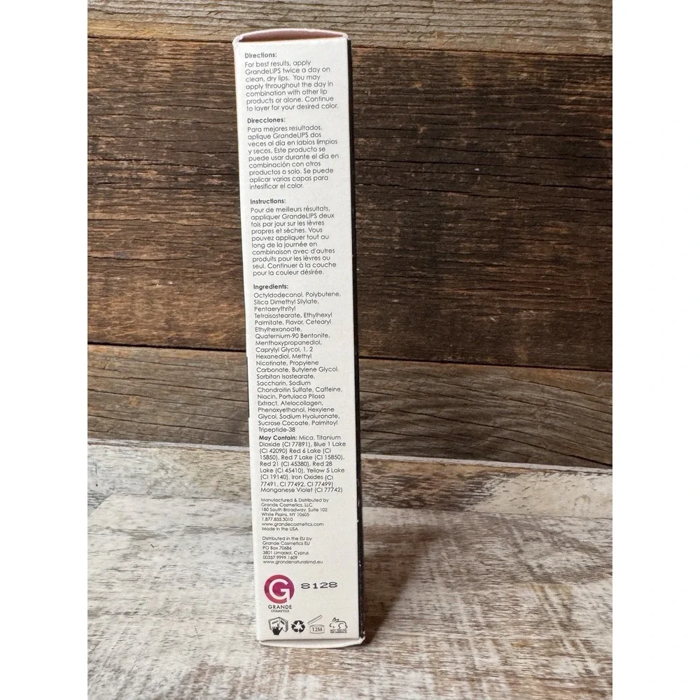 Grande Cosmetics GrandeLips Hydrating Lip‎ Plumper – Cashmere Buff